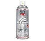 Peinture galvanisée brillant Galvazinc Pintyplus Tech - Aérosol de 520 ml, argent G150