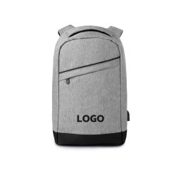 Connected advertising backpack for 13'' computer - 1 color marking