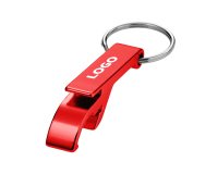 Promotional keychain bottle opener - single-color printing