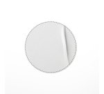 Sticker papier publicitaire rond - marquage multicolore