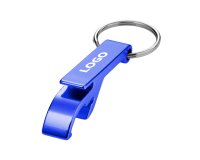 Promotional keychain bottle opener - single-color printing