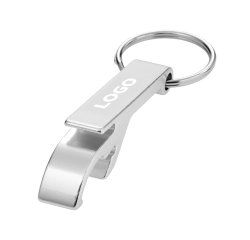 Porte-clés décapsuleur publicitaire - marquage 1 couleur