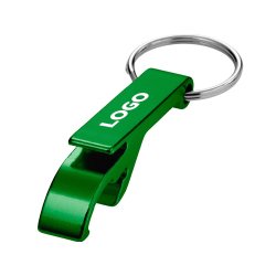 Porte-clés décapsuleur publicitaire - marquage 1 couleur