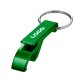 Sleutelhanger met flesopener promotieartikel - bedrukking in 1 kleur