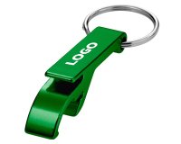 Promotional keychain bottle opener - single-color printing
