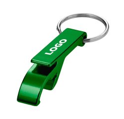 Porte-clés décapsuleur publicitaire - marquage 1 couleur