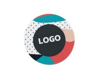 Ronde onderzetter promotieartikel
