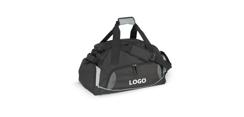 Bicolor promotional sports and travel bag - 1-color imprint