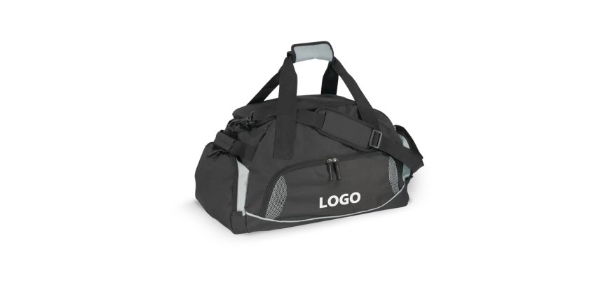 Sac de sport et de voyage publicitaire bicolore - marquage multicolore