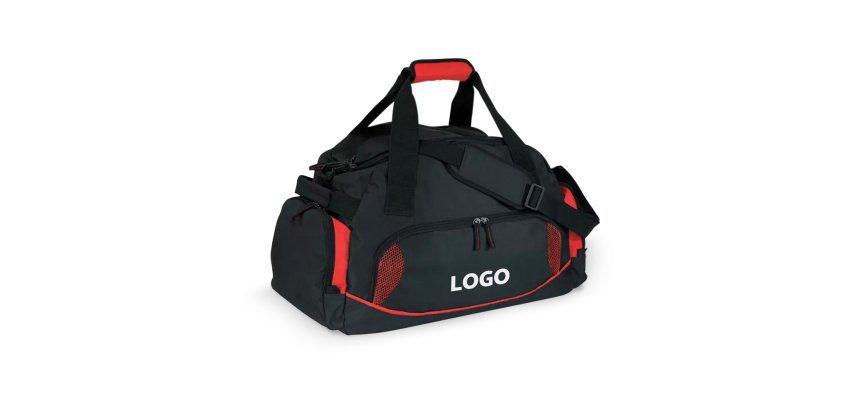 Sac de sport et de voyage publicitaire bicolore - marquage multicolore