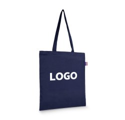 Gekleurde katoenen zak promotieartikel totebag 150 g/m² - 10 L - bedrukking 1 kleur