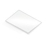 Magnet publicitaire rigide - marquage multicolore