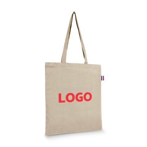 Advertising cotton totebag with color - 150 g/m² - 10 L - 1 color imprint
