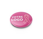 Badge publicitaire finition brillante - marquage multicolore