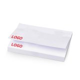 Notes repositionnables publicitaires 100 x 75 mm – Bloc de 100 feuilles