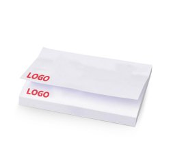 Advertising repositionable notes 100 x 75 mm - Pad of 100 sheets