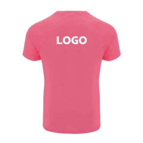 T-shirt mixte sport publicitaire ROLY 135 g/m² - rose