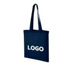 Sac couleur en coton publicitaire totebag 140 g/m² - anses longues - 10 L - marquage 1 couleur