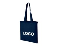 Sac couleur en coton publicitaire totebag 140 g/m² - anses longues - 10 L - marquage 1 couleur