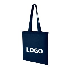 Sac couleur en coton publicitaire totebag 140 g/m² - anses longues - 10 L - marquage 1 couleur