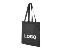 Publicity cotton tote bag in 140 g/m² color - long handles - 10 L - single-color printing