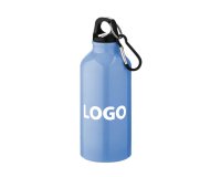 Drinkbus van metaal promotieartikel - inhoud 0,4 L - bedrukking 1 kleur