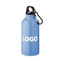 Werbemetallflasche - Fassungsvermögen 0,4 l - 1-Farben-Druck
