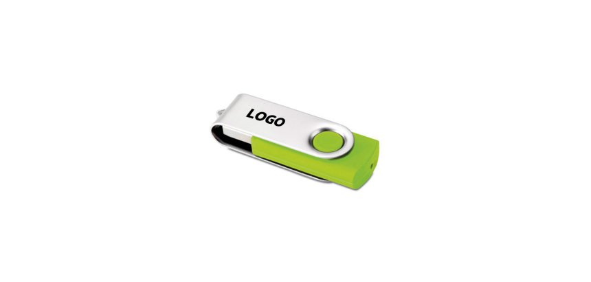 Clé USB publicitaire 4 Go - marquage 1 couleur