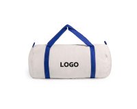 Promotional duffle sports bag - colorful handles