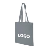 Sac couleur en coton publicitaire totebag 140 g/m² - anses longues - 10 L - marquage 1 couleur