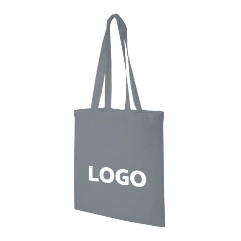 Sac couleur en coton publicitaire totebag 140 g/m² - anses longues - 10 L - marquage 1 couleur