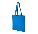 Sac couleur en coton publicitaire totebag 140 g/m² - anses longues - 10 L - marquage 1 couleur