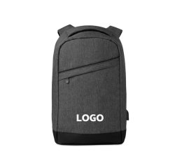 Connected advertising backpack for 13'' computer - 1 color marking