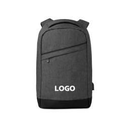 Connected advertising backpack for 13'' computer - 1 color marking