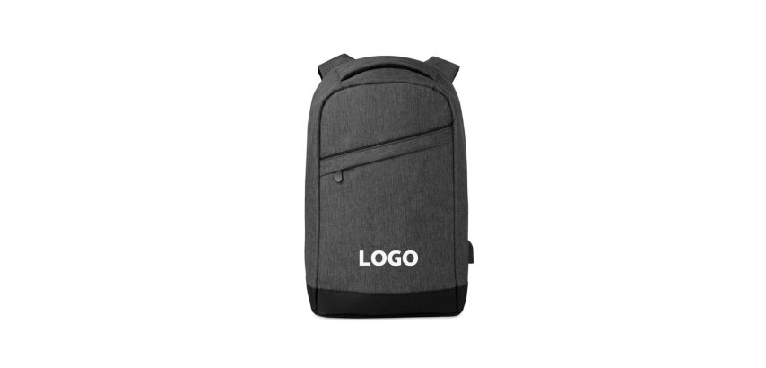 Sac à dos publicitaire connecté pour ordinateur 13’’ - marquage 1 couleur
