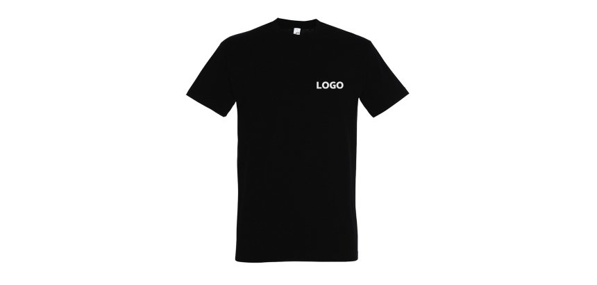 T-shirt manches courtes publicitaires SOL’S – 190 g/m² - marquage 1 couleur
