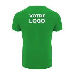 T-shirt mixte sport publicitaire ROLY 135 g/m² - marquage 1 couleur