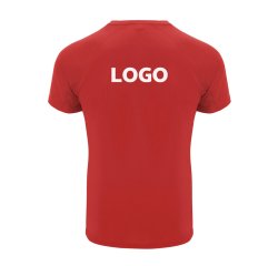 T-shirt uniseks sport promotieartikel ROLY 135 g/m² - 1-kleurige markering