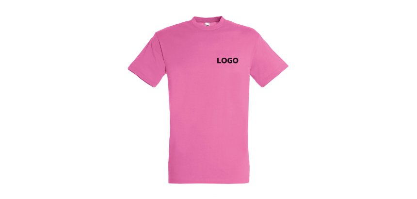 T-shirt Werbe Kurzarm SOL'S - 190 g / m² - 1 Farbdruck