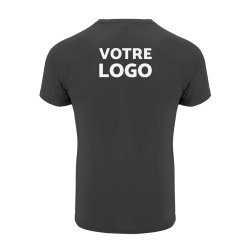 T-shirt mixte sport publicitaire ROLY 135 g/m² - marquage 1 couleur