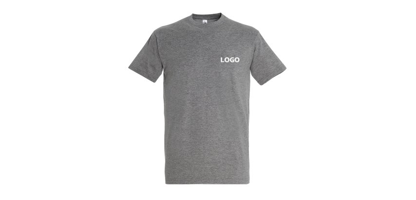 T-shirt manches courtes publicitaires SOL’S – 190 g/m² - marquage 1 couleur
