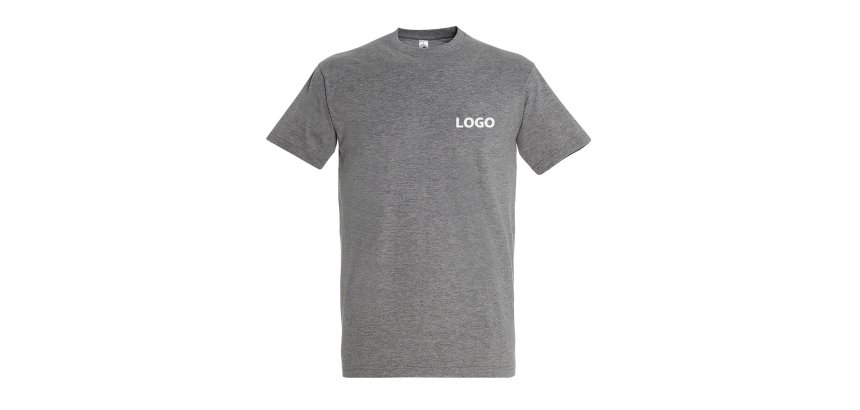 T-shirt manches courtes publicitaires SOL’S – 190 g/m² - marquage 1 couleur