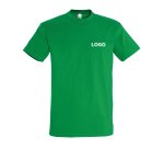 T-shirt publicitaires SOL’S with short sleeves - 190 g/m² - 1 color printing