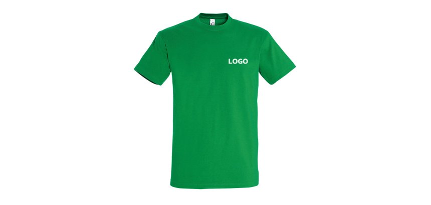 T-shirt publicitaires SOL’S with short sleeves - 190 g/m² - 1 color printing