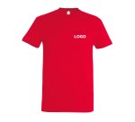 T-shirt publicitaires SOL’S with short sleeves - 190 g/m² - 1 color printing