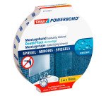 Ruban adhésif double face spécial miroir Tesa 19 mm x 5 m