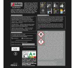 Peinture brillante multi-supports Color Touch Julien - Aérosol de 400 ml, bleu radieux RAL 5019