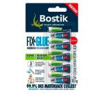 Colle en gel Fix & Glue Bostik - Lot de 5 tubes de 0,5 g