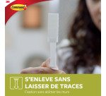 Languettes adhésives étroites Command 3M jusqu'à 5,4 kg - Blister de 4 x 2