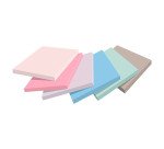 Pack de 4 notes repositionnables soulful Super Sticky Post-it 76 x 76 mm - bloc de 90 feuilles + 2 offertes